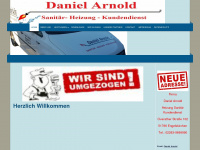 d-arnold.de Webseite Vorschau