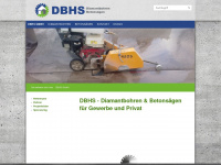 d-b-h-s.de Webseite Vorschau