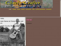 charly-crafter.com Webseite Vorschau