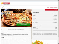 crazypizza-ffm.de Webseite Vorschau