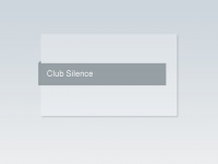 clubsilence.de Webseite Vorschau