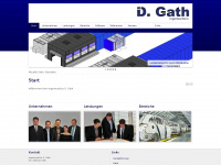 d-gath.de Webseite Vorschau