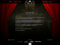 cirque-de-nuit.de Webseite Vorschau