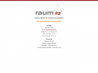 raum22.de Webseite Vorschau