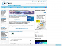 softselect.de Webseite Vorschau