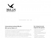 milaninfo.de Webseite Vorschau