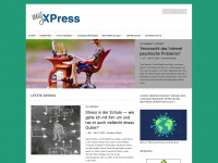 myxpress.de Webseite Vorschau