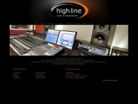 highline-tonstudio.de Webseite Vorschau