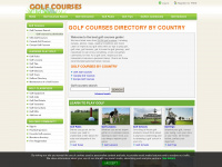 golfcoursesguide.org Webseite Vorschau