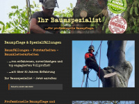 baumpfleger.org Webseite Vorschau