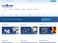 fluxana.de Webseite Vorschau