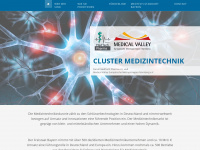 cluster-medizintechnik.de Webseite Vorschau