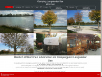 camping-langwiedersee.de Webseite Vorschau