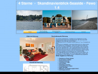 skandinavienblick-seaside.de Webseite Vorschau