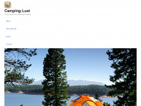 camping-lust.de Webseite Vorschau