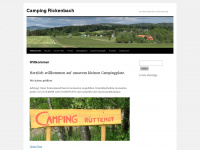 camping-rickenbach.de Webseite Vorschau