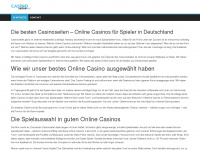 casinoseiten.net Webseite Vorschau