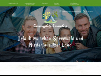 camping-sonnenberg-luckau.de Webseite Vorschau