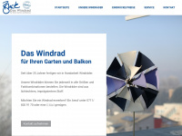 das-windrad.com Webseite Vorschau