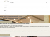 confido-consulting.de Webseite Vorschau