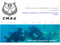 cmas-baltic.de Webseite Vorschau