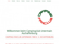 campingclub-untermain.de Webseite Vorschau