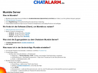 chatalarm.de Webseite Vorschau