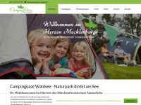 campingoase-waldsee.de Webseite Vorschau