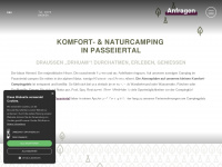 campingpasseiermeran.com Webseite Vorschau