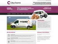 citius-express.de Webseite Vorschau