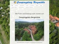 campingplatz-bergmuehle.de Webseite Vorschau