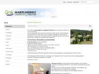 campingplatz-hartlmuehle.de Webseite Vorschau