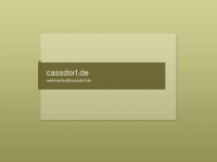 cassdorf.de Webseite Vorschau
