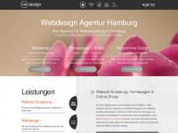 hamburg-webdesign-agentur.de Webseite Vorschau