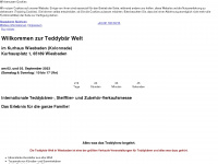 teddybaer-welt.de Webseite Vorschau