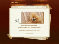bea-bears.ch Webseite Vorschau