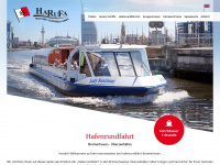 hafenrundfahrt-bremerhaven.de Webseite Vorschau