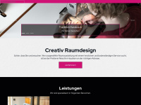 creativ-raumdesign.de Webseite Vorschau