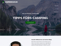 campingsclick.de Webseite Vorschau