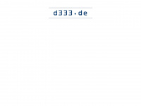 d333.de Webseite Vorschau