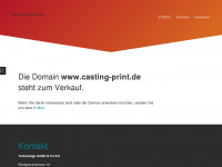 casting-print.de Webseite Vorschau