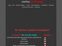 casting-technology.eu Webseite Vorschau