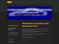 city-automobile-erfurt.de Webseite Vorschau