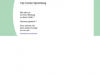 city-center-spremberg.de Webseite Vorschau