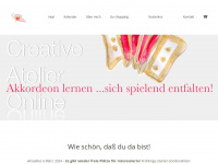 creativeatelier.info Webseite Vorschau