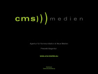 cms-medienhaus.de Webseite Vorschau