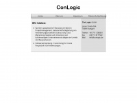 conlogic.de Webseite Vorschau