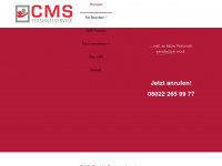 cms-personalservice.de Webseite Vorschau