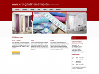 city-gardinen-shop.de Webseite Vorschau
