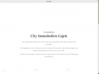 city-immo-gajek.de Webseite Vorschau